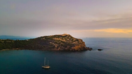 GMT Voyager campaign luxury travel Greece island lifestyle branding