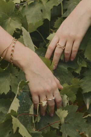 Georg Jensen campaign jewelry hands vineyard photography Nemea